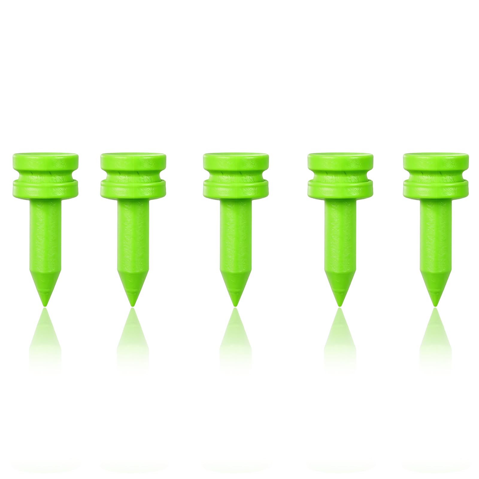 Zivisk Wooden Golf Tees Green 25MM Castle Tees 100 Count