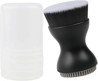 Ansiktsrengöringsborste 7,1 cm Dubbelsidig Silicone Skönhetsprodukter | Ansiktsskrubbborste För Daglig Användning Och Kväll Hemma Dusch Bad Tid Resa Semester Hotell Arbete