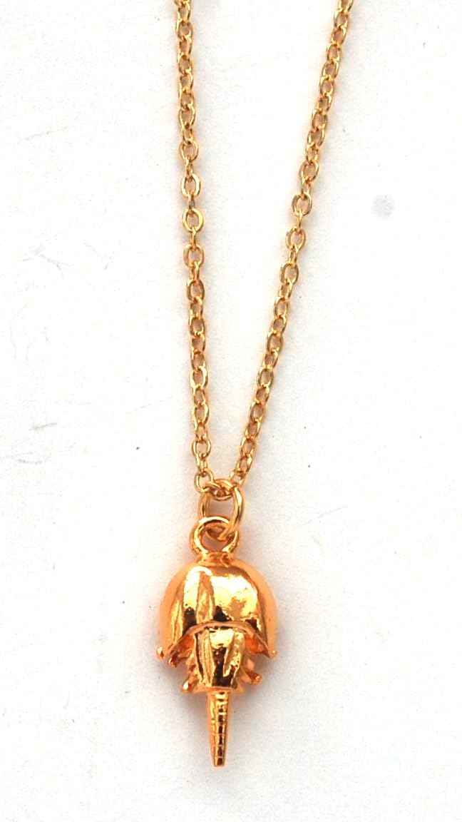 Horseshoe Crab Necklace Gold - Semaki & Bird