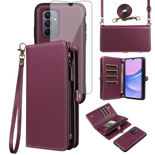 Housse Samsung Galaxy A15 5G Coque Protection Téléphone Case Portefeuille