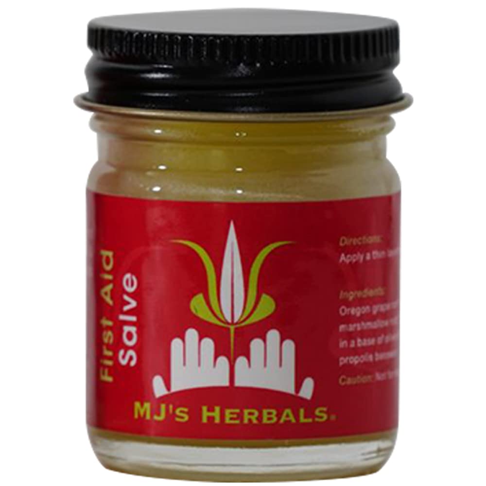 MJ's Herbals First Aid Salve-One Ounce Concentrate