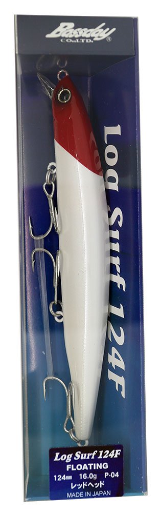 Bassday Log Surf 124F Long Casting Minnow Lure P-​04 (1092) 4513964221092
