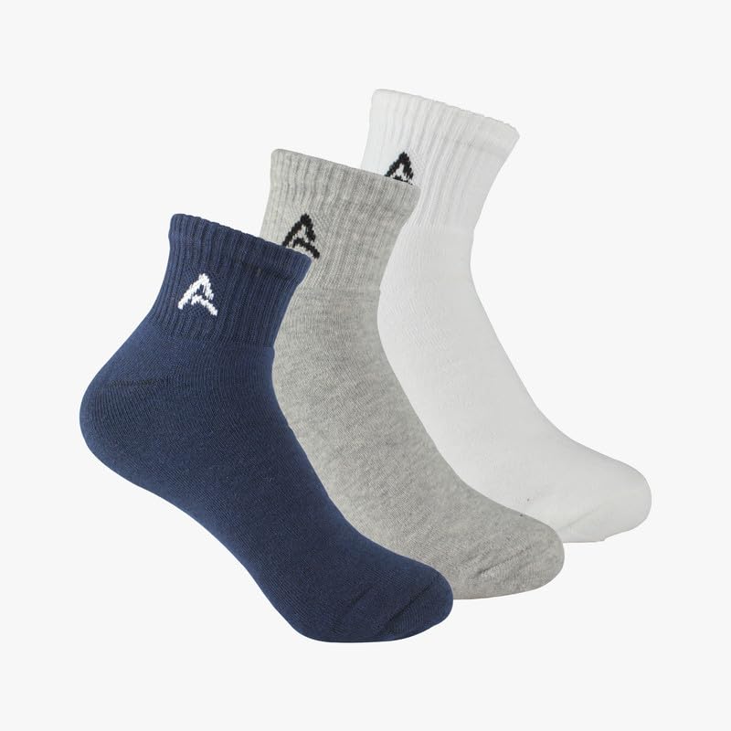 Cotton Terry Everyday Socks | Cushion Comfort for Men & Women | Anti-Odor, Breathable & Sweat-Resistant | Plush Feel for Work, Gym & Daily Use-image-7