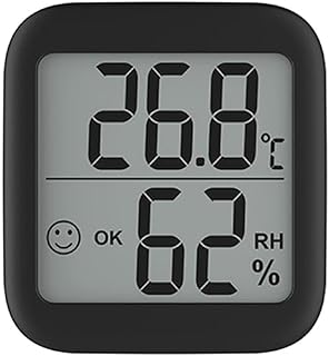 Electronic Temperature Humidity Detector-Gauge For Indoor Baby Room LCD Digital Thermometer Hygrometer Built-in Battery Electronic Temperature Humidity Detector-gauge For Indoor Baby Room