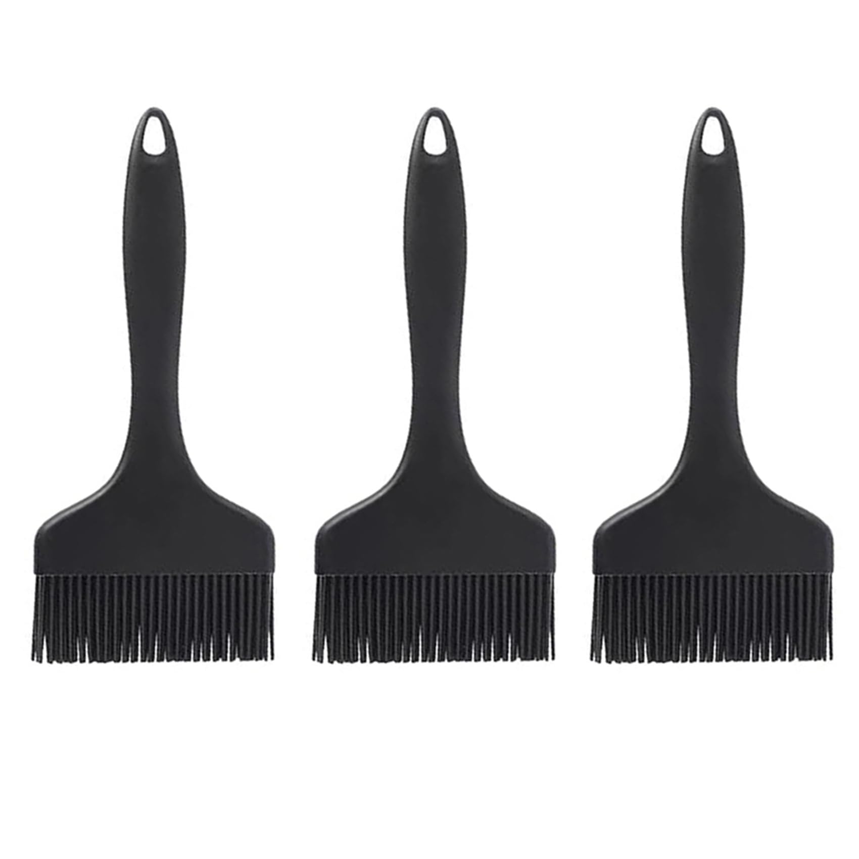 Hndhbfgrt 3X Extra-Large Pastry Brush-Silicone Basting Brush for Cooking, Heat Food Brush for BBQ, Dishwasher Safe Brush
