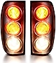 DWVO Tail Light Assembly Compatible with Frontier 98-04 1998 1999 2000 2001 2002 2003 2004 Tail Lights Replacement Tail Lamps