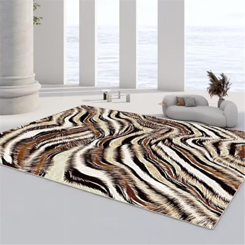 Tapis moumoute de salon 200X260CM et grande taille design classique - 2