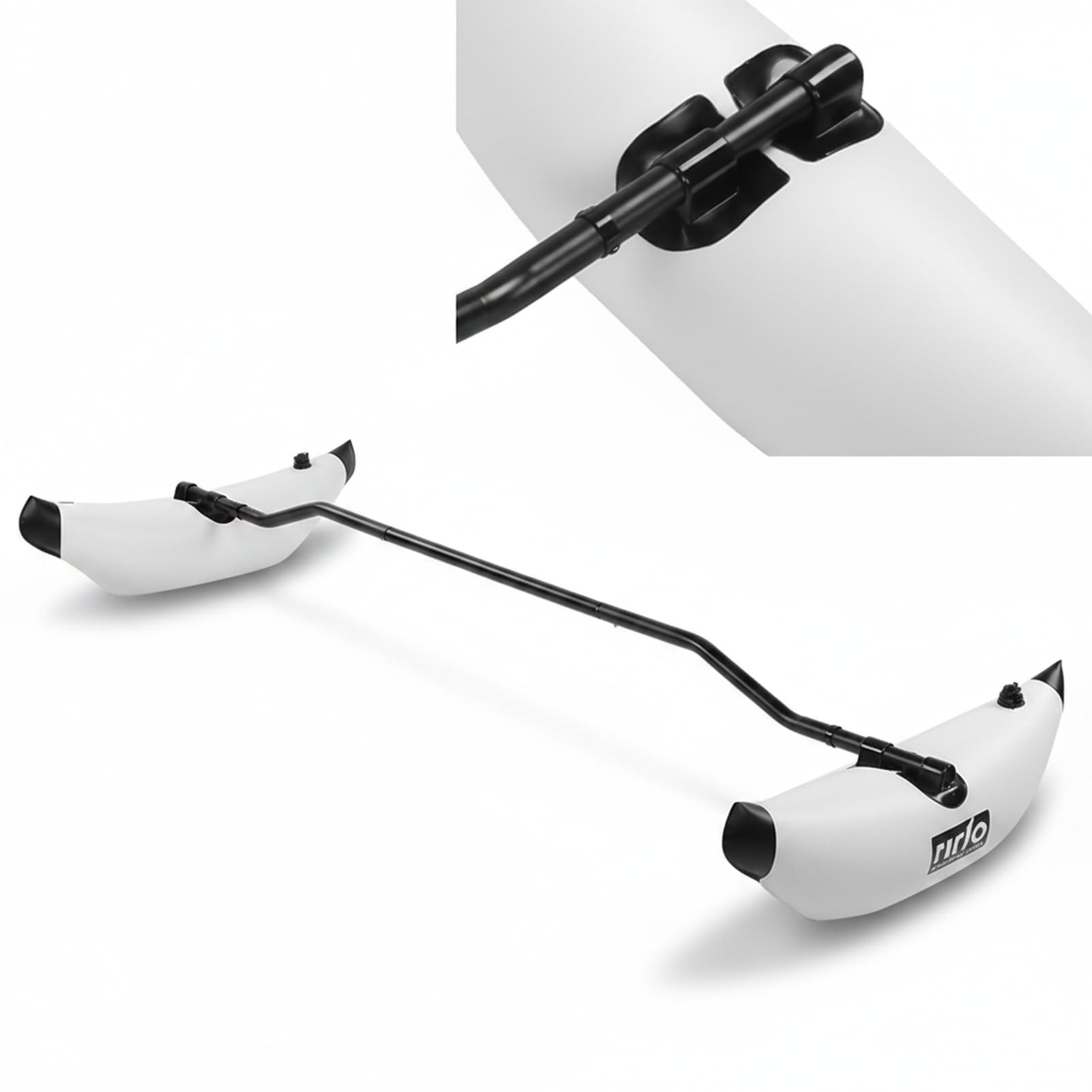 Accessoires de canoë en PVC - Kit stabilisateur gonflable pour kayak et rameur - Pour une utilisation facile