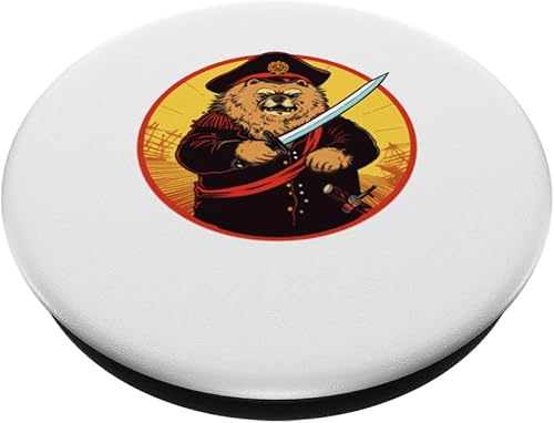 Miniatura 2 de Chow Chow Pirate Funny Dog Captain PopSockets Standard PopGrip