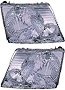 Evan-Fischer Headlight Set Compatible with 2002-2005 Ford Explorer Left Driver and Right Passenger Side Halogen With bulb(s)