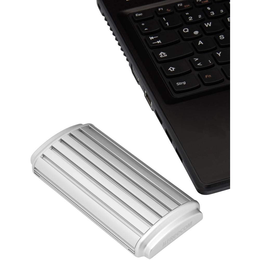 Freecom mSSD Celeritas Thunderbolt 3 - 1 TB - 186 g - Argento - SSD esterno - SSD USB 3.0 - SSD esterno - per Windows e Mac OS X - USB-C - unità portatile - interfaccia Thunderbolt 3
