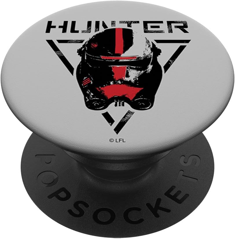 Star Wars: The Bad Batch Grey Hunter Helmet PopSockets MagSafe PopGrip for iPhone