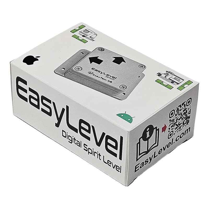 CaraTech EasyLevel Nivel digital con aplicación para autocaravana remolque