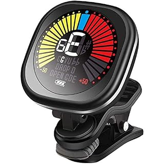 Accordeur rechargeable à clip avec écran couleur LCD, pour guitare ukulélé, violon, modes d’accordage chromatique pour… - Les Beatles, Paul McCartney, John Lennon, RIngo Starr, George Harrison