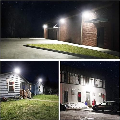 Éclairage de sécurité extérieur avec projecteurs LED étanches IP67 200W - 3