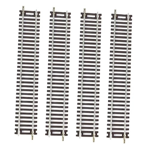 Rails pour circuit de train miniature extensions de voies en alliage PP 24cm