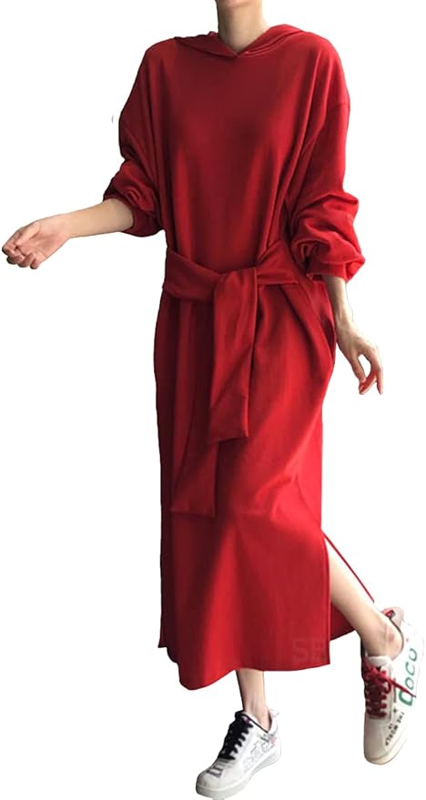 Amazon Co Jp 冬物 在庫一掃 サン ブローゼ パーカー スウェット ワンピース フード付き 長袖 ロング丈 ウエストマーク ワンピ 秋 冬 レディース 服 ファッション小物 Amazon Co Jp 冬物 在庫一掃 サン ブローゼ パーカー スウェット ワンピース フード付き 長袖 ロング丈 ウエストマーク ワンピ 秋 冬 レディース 服 ファッション小物