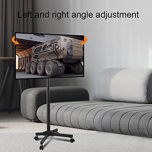 Soporte móvil para TV 17-50 pulg, con ruedas y giro 360° miniatura 5