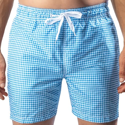 Kanu Surf Swim Trunks (Regular & Extended Sizes) Bañador para Hombre, Monaco Royal, Large
