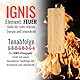 Koshi Klangspiel aus Bambusfurnier Ignis Feuer | Windspiel mit Geschenkverpackung | Geschenkbox | Verpackung