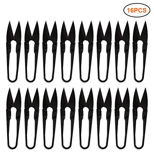 CaCaCook 16 Pcs Mini Bonsai Pruning Scissors,Small Bonsai Scissors Set,Pruning Shears for Bud and Leaves Trimmer