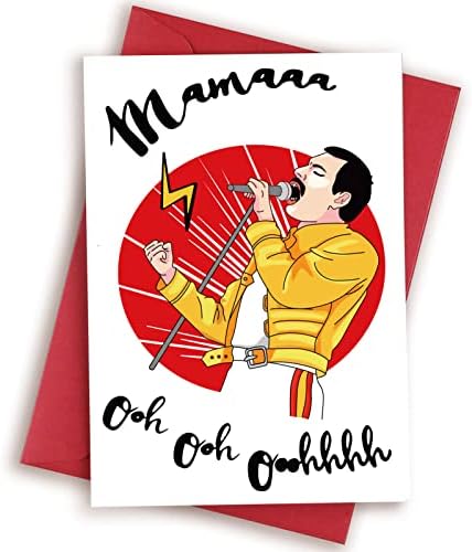 Funny Mothers Day Card for Wife Mom, First Mothers Day Gifts from Daughter Son, Mums Birthday Gifts for Women from Husband with Envelope