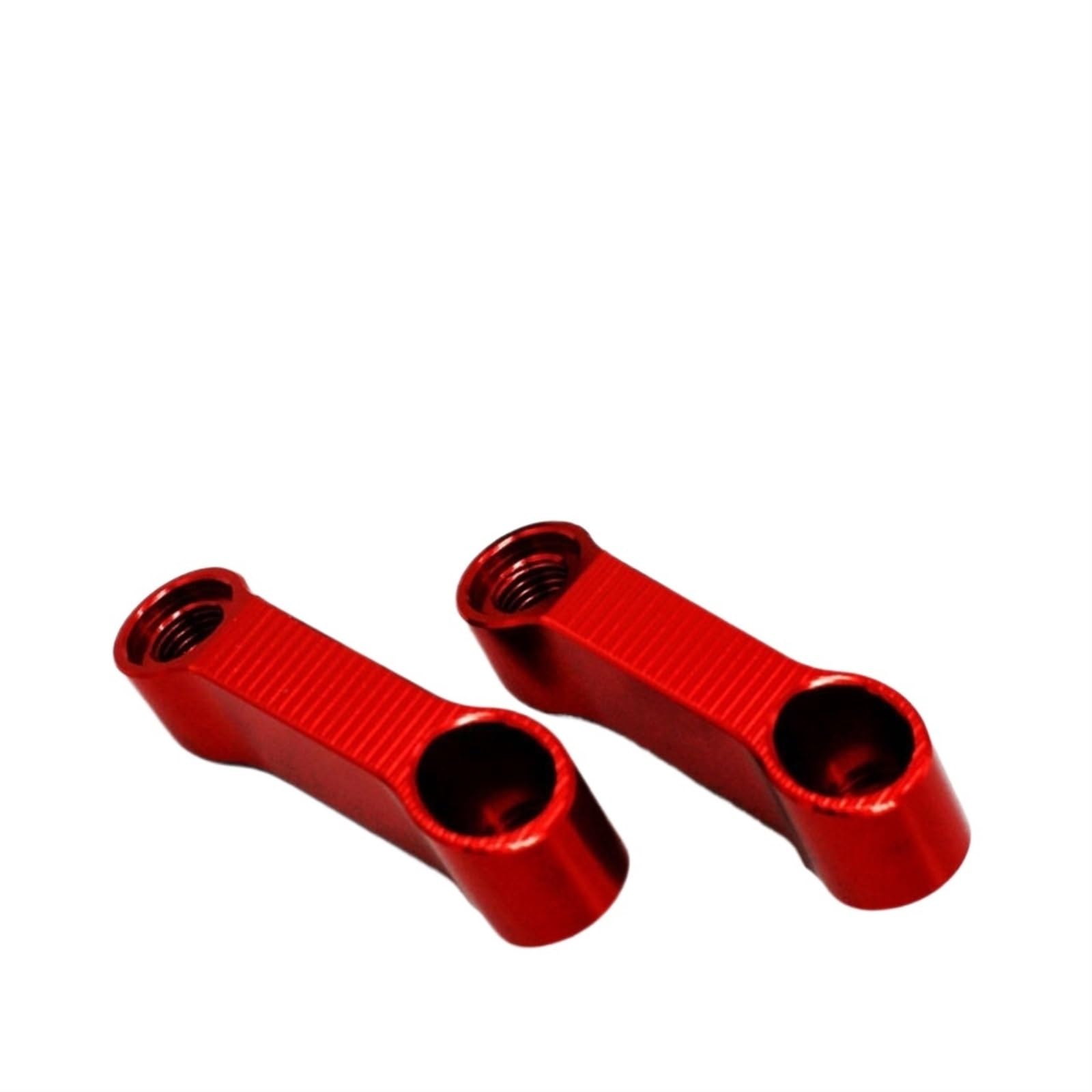 Lusterko ZaśLepki Aluminium CNC Do Motocykla Lusterka Wsteczne Riser Rozszerzenie Wsporniki Adapter Do H CB600F CB650F CB1000R CB1000F CB 600F 650F(CZERWONY)
