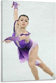 Amazon Co Jp フィギュアスケート カミラ ワリエワ ポスター枚 壁紙 19 ポスター 装飾 絵 キャンバス 壁アート リビングルーム 寝室 印刷 アートパネル08x12inch x30cm ホーム キッチン