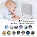 A3-02 Plug-in Night Light White Noise Sound Machine with 17 Non-Looping Soothing Natural Sounds, Relax Timer Setting/Portable Sleep Therapy Machine for Adults, Baby, Kids & Toddlers/Home & Travel