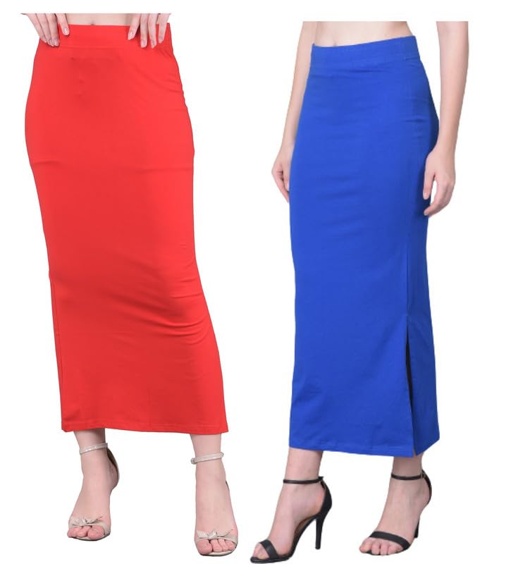 Image of Comfort Lady Women Cotton Blend Saree Shapewear /Saree Shapers Underskirt /Saree Petticoat