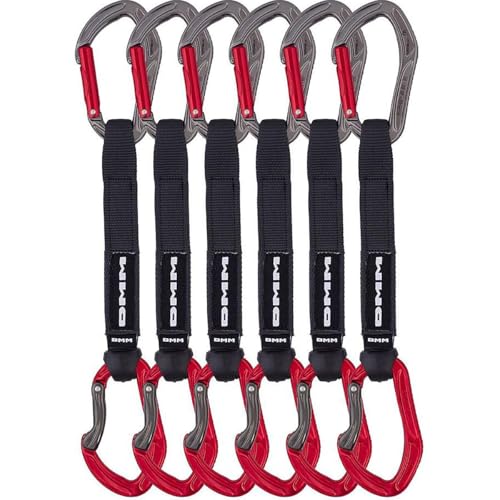 DMM Alpha Sport Quickdraw - Titanium/Red 18cm - 6 Pack