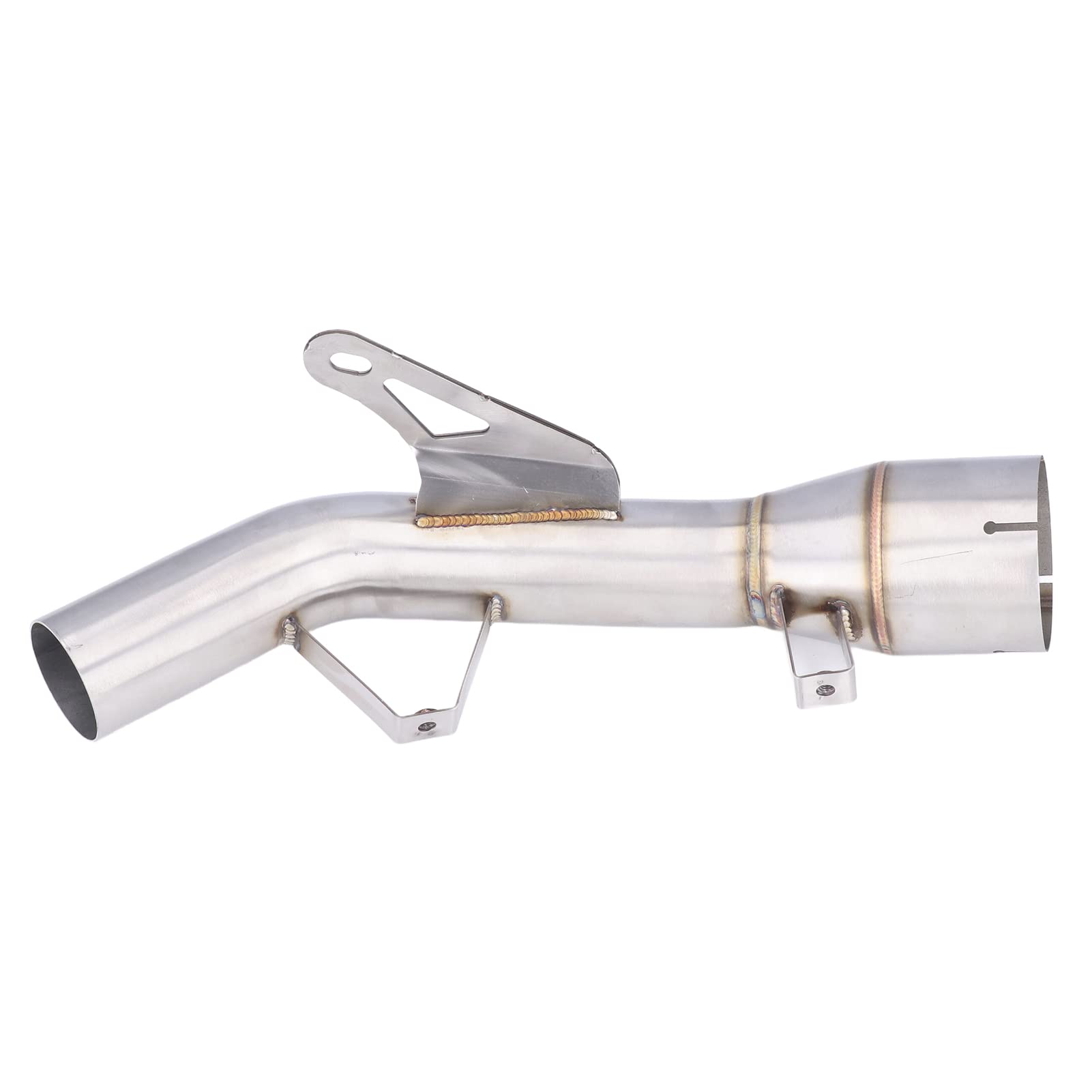 Tbest Tubo de Enlace Medio Delantero de Escape, Tubo Medio de Escape de Motocicleta, Tubo de Enlace Medio de Acero Inoxidable 304 Resistente Al Calor de Repuesto para Z900 2017-2021