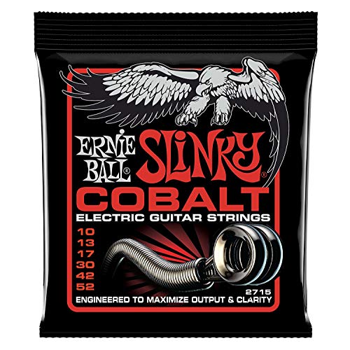 Ernie Ball Cobalt Slinky Skinny au Heavy Bottom 10–52 cordes pour guitare électrique 2715 (lot de 2) - Les Beatles, Paul McCartney, John Lennon, RIngo Starr, George Harrison Ernie Ball Cobalt Slinky Skinny au Heavy Bottom 10–52 cordes pour guitare électrique 2715 (lot de 2) – Image 3