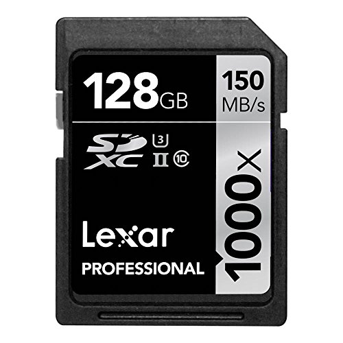 Carte haut de gamme Lexar Professional 1000x 128 Go SDXC performance