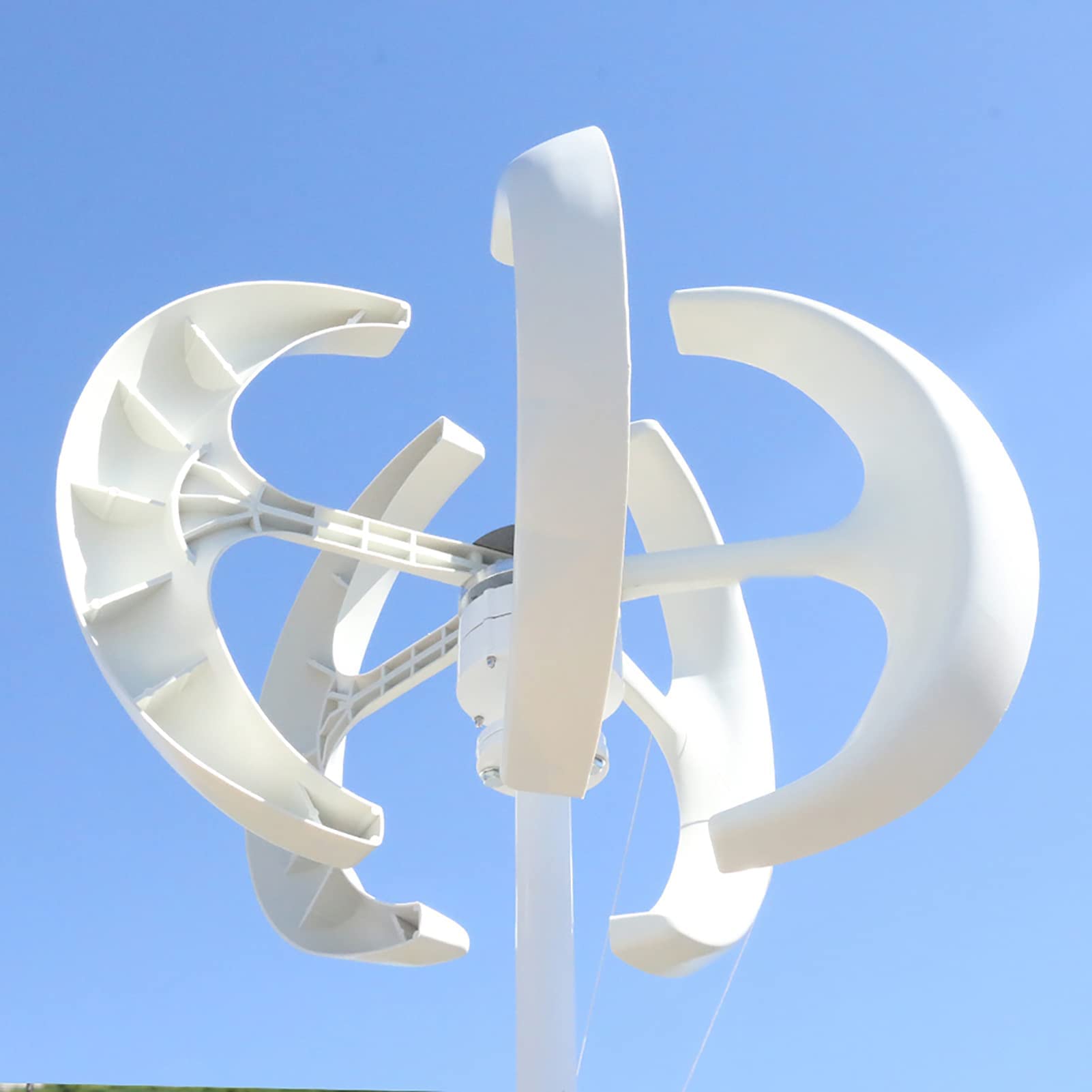 Buy DERUKKTTY Wind Turbine Kits, Wind Turbine,5 Blade Wind Vertical