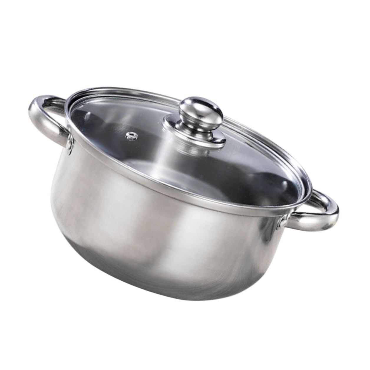 Casserole acier inoxydable induction multifonction pour cuisson uniforme tous feux