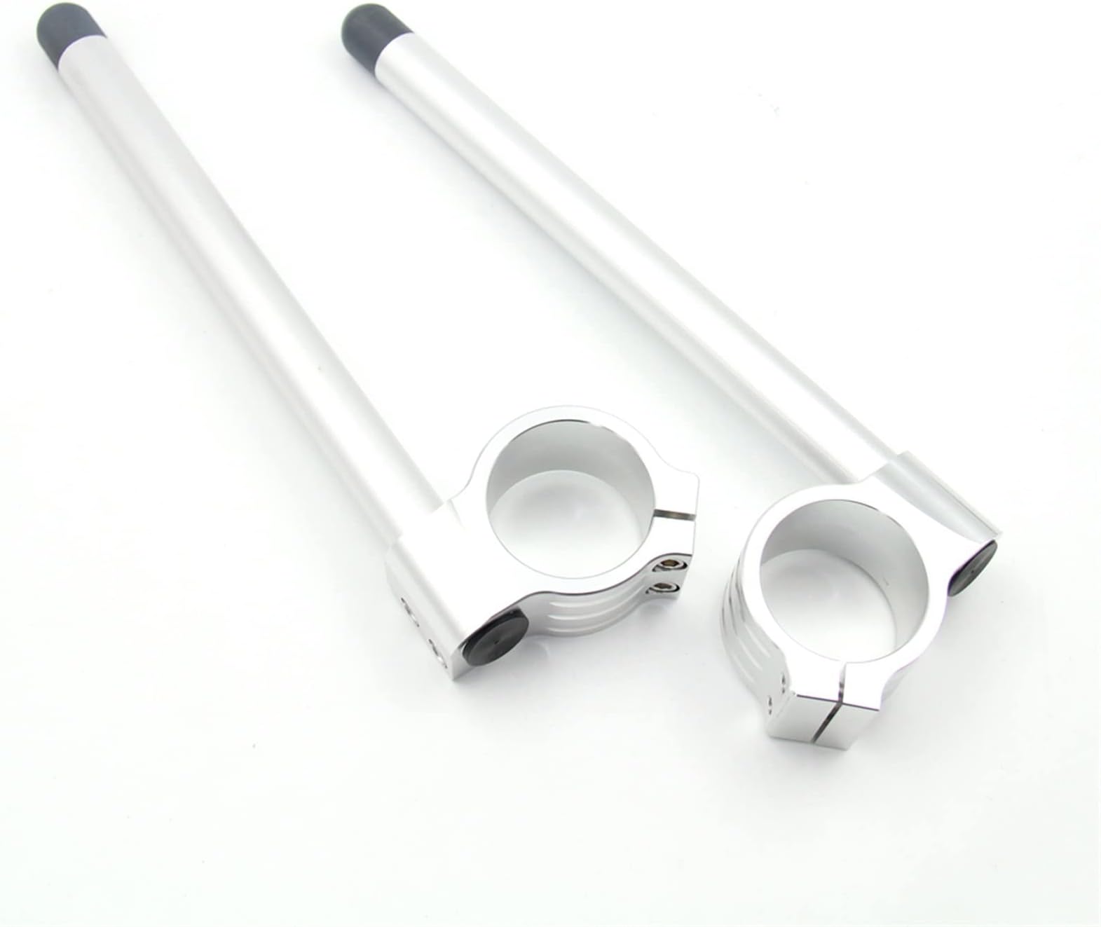 CNC Riser Clip-Ons Handlebars Lift Handle Bar Fork Tube One Pair Black/Gold/Silver Motorcycle Handbar Clip Ons Clipon Motorcycle Handlebar Riser Clamp(31mm)