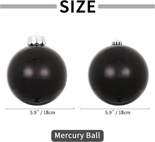 Miniatura 58 de XmasExp Juego de 24 mini esferas de Navidad inastillables para bolas de árbol de Navidad de 1.181 in/1.18 pulgadas (oro rosa)