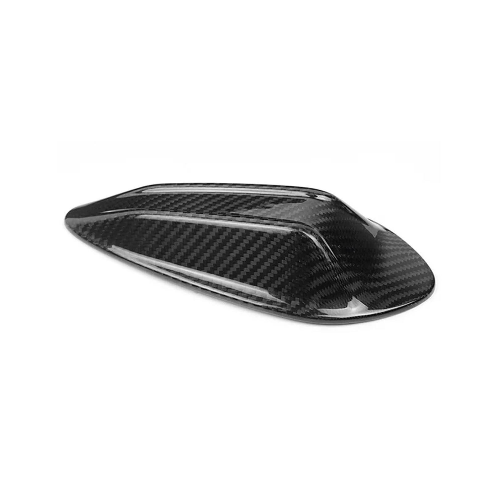 XTVKFWJAB Real Hard Carbon Fiber Compatible with BMW G20 M3 G80 3 Series 2023 2024 Car Roof Shark Fin Antenna Cover Sticker Accessories(B)