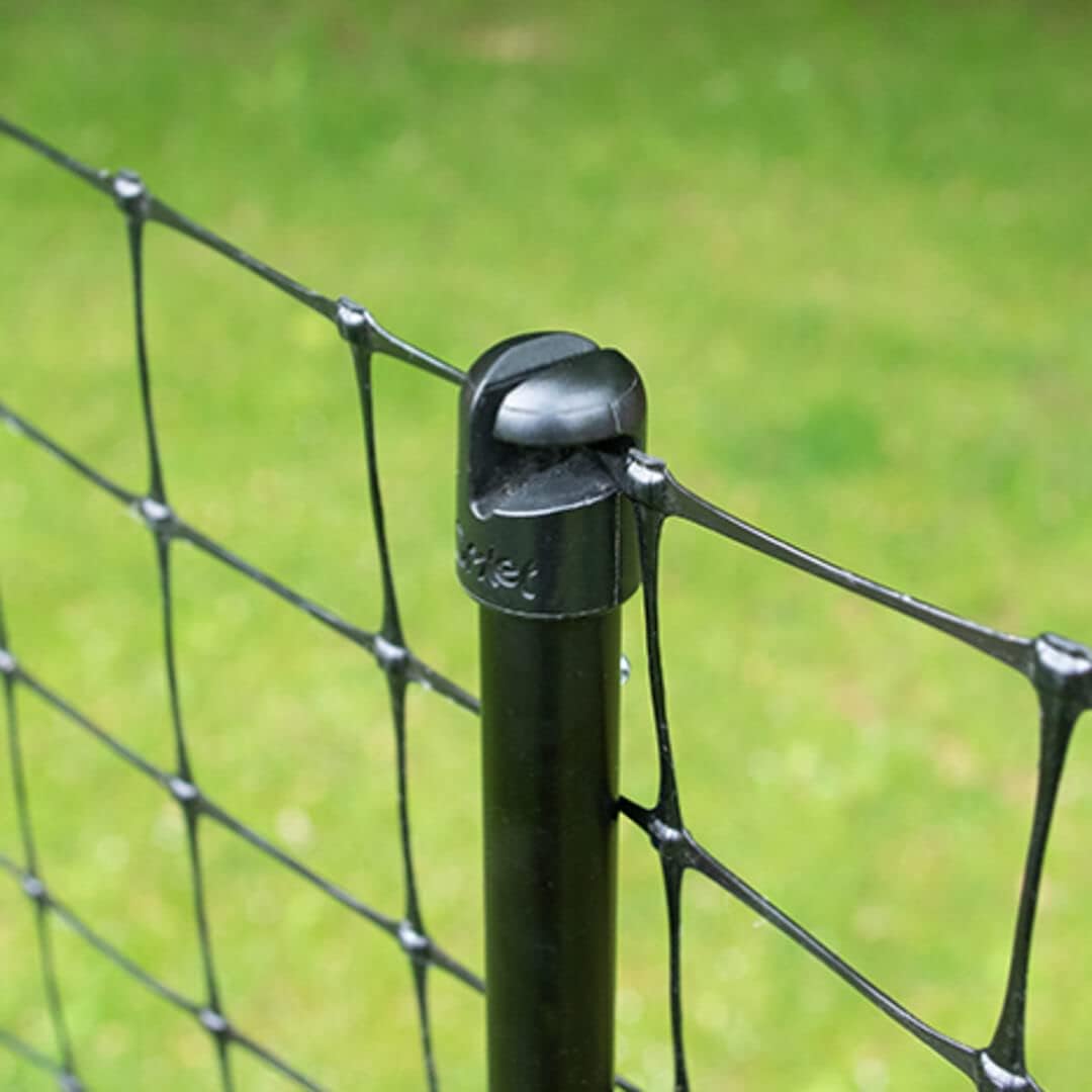 Omlet Chicken Fencing | High Poultry Netting with Door | Significantly Higher Than Other Moveable Fencing Options on The Market | Give Your Chickens More Space | 105ft