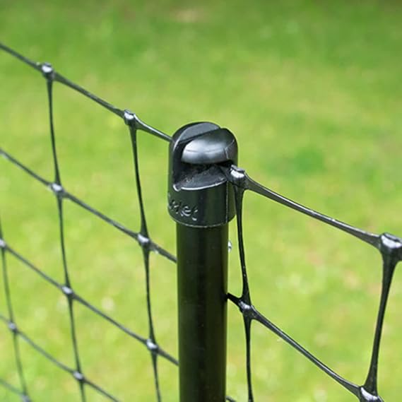 Omlet Chicken Fencing | High Poultry Netting with Door | Significantly Higher Than Other Moveable Fencing Options on The Market | Give Your Chickens More Space | 69ft
