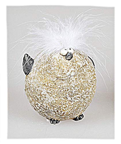 Deko Vogelfigur Funny Bird 8cm Kunststein