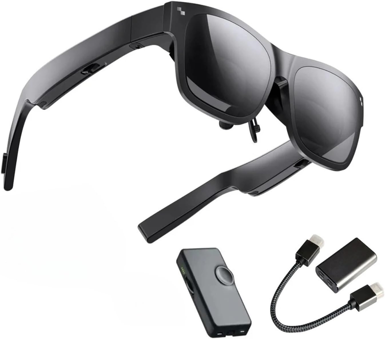 Compatible for TCL NXTWEAR S Compatible for RayNeo Air 1S XR Glasses Micro OLED Display 1080P 2D Mode / 3D Mode/Removable Front Lenses 130 Inch Gia(Air 1S Suit)