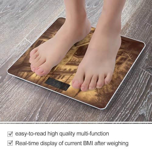 Báscula de baño digital VstaDank de vidrio templado miniatura 5