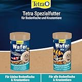 Tetra Wafer Mini Mix - Fischfutter für kleine Bodenfische (z. B. Welse) und Krustentiere, für gesundes Wachstum und Vitalität, 100 ml Dose