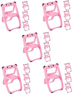 Gatuida 20 Pçs Cadeira Titular Do Telefone Mini Acessórios Dobrável Telefone Mini Mesa De Telefone Celular Tablet Titular Smartphon Dobrável Suporte De Telefone Celular Cadeira Dobrável