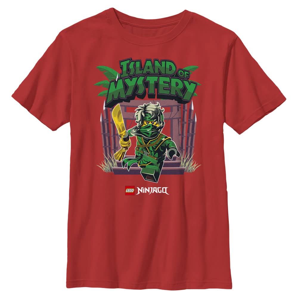 Unisex Child Green Ninja Mystery Island T Shirt Desertcart INDIA