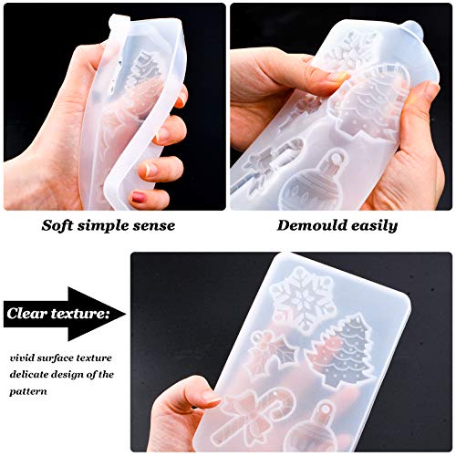 WANDIC Christmas Silicone Resin Molds - Image 3