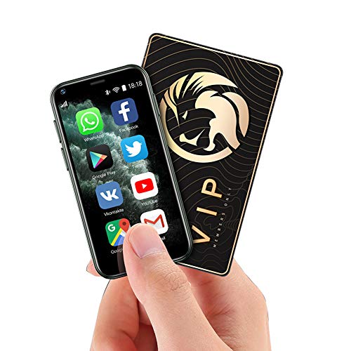 Hipipooo Super Small Mini Smartphone 3G Dual Sim Mobile Phone 1Gb Ram 8Gb Rom Android 6.0 Unlocked Kids Phone Pocket Cellphone (Black) #TOP5