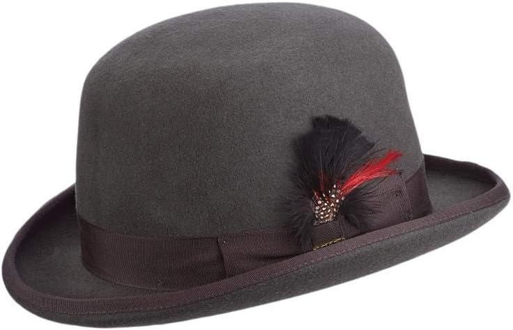 Scala Men's Wool Felt Derby Hat